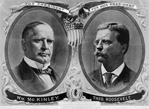 McKinley and Roosevelt Campaign Poster