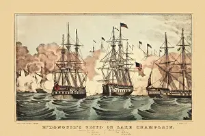 Victory Prints: M'Donough's Victory on Lake Champlain