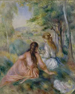 Post Impressionist Prints: In The Meadow