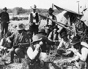 Campsite Prints: Mealtime in a Cowboy Camp