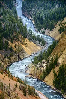 Meandering River, High Angle View
