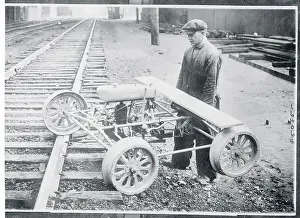 Mechanical Car Replacing Railroad Hand Car