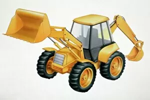 Industry Collection: Mechanical digger