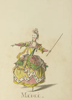 The Magical World of Illustration Gallery: Medee (Medea) - example illustration of a ballet character