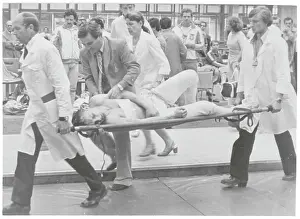 Medics Carrying Valdimir Lapitsky