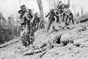 A Shau Valley Prints: Medics Helping Wounded Paratroopers
