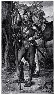 Images Dated 12th November 2010: Medieval German Knight