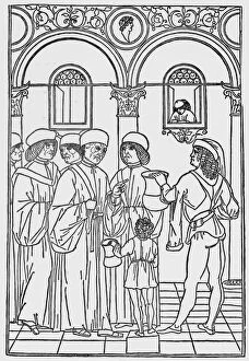 Images Dated 29th June 2011: Medieval Physicians