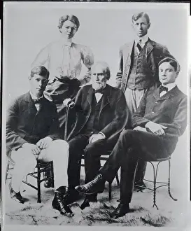Robert R Prints: Medill Family Portrait