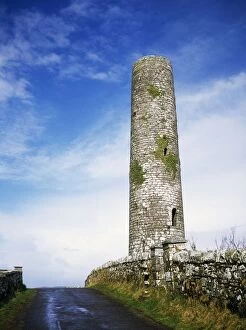 Images Dated 13th April 2016: Meelick Round Tower, Swinford, Co Mayo, Ireland