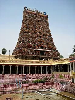 Images Dated 24th April 2013: Meenakshi Amman Temple, Madurai