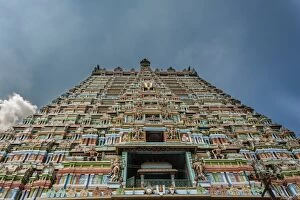 Meenakshi Temple, Srirangam temple complex, Tiruchirappalli, Tamil Nadu, India