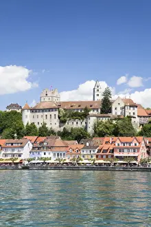 Lakeside Prints: Meersburg castle, also known as Alte Burg castle