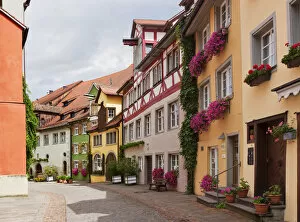 Images Dated 19th August 2010: Meersburg - Medieval Tourist Town