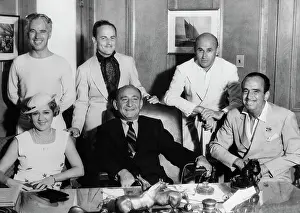 Darryl Francis Zanuck Prints: Meeting to Discuss business