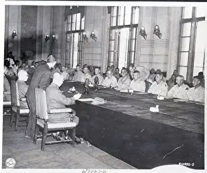 Seoul Prints: Meeting Marking Surrender of Japanese Forces