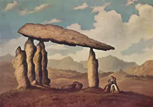 Britain Prints: Megalithic Tomb At Pentre Ifan
