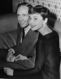 Mel Ferrer and Audrey Hepburn