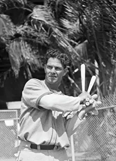 Miniature Prints: Mell Ott Swinging Handful Of Small Bats