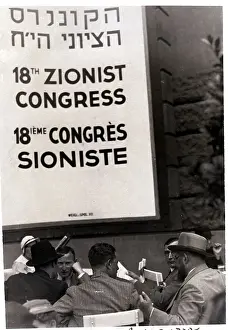 Prague Prints: Members of the Annual Zionist Congress