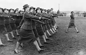 Graduation Prints: Members Of Australian Women's Auxiliary