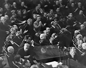 Members of Congress Listens to President After Japan Attack at Pearl Harbor