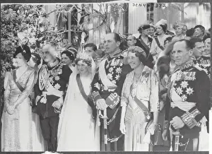 Athens Prints: Members of a Royal Wedding Party