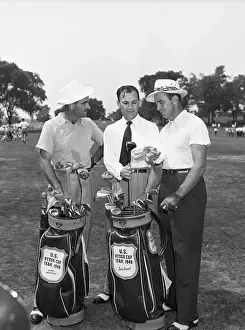 Belmont Prints: Members of the US Ryder Cup Team on Course