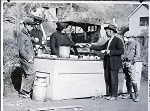 Sandwich Prints: Members Of The Salvation Army