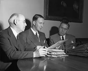 Investigating Prints: Members of Senate Crime Committee
