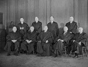 Robert Houghwout Jackson Prints: Members of the Supreme Court