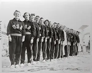 Helsinki Prints: Members Of The U. S. Olympic Swimming And Diving Teams
