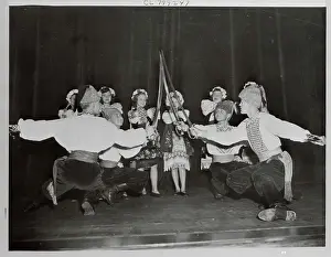 Members of the United Ukrainian Organization Dancing