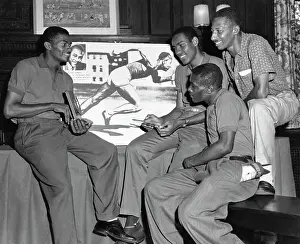 Members Of The West Indies Athletes - Pan American Games 1959