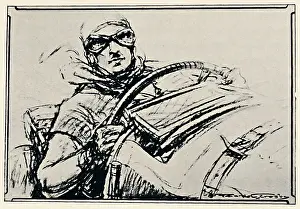 Henry Prints: The Memorial Panel To Sir Henry Birkin At Brooklands