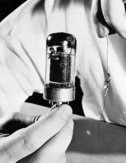 Electronic Prints: Memory Cell Alongside Vacuum Tube