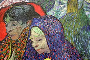 Dutch Prints: Memory of the Garden at Etten (Ladies of Arles), 1888. Artist: Vincent van Gogh
