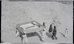 Luxor Prints: Men Carrying Sacred Cow from Tutankhamun's Tomb