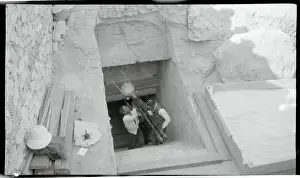 Luxor Prints: Men Carrying Sacred Cow from Tutankhamun's Tomb