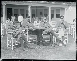 Richard Prints: Men Congregated Together