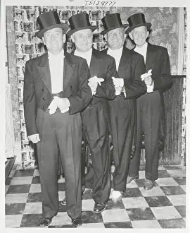 Men in Top Hats and Tails