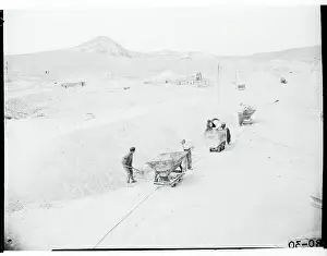 Palermo Prints: Men Loading Trolleys