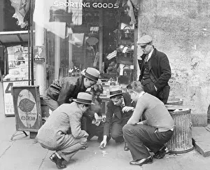 Men Playing Dice