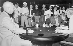 Men Playing Poker in Las Vegas