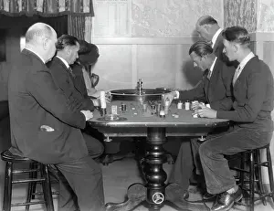 Casino Prints: Men Playing Roulette
