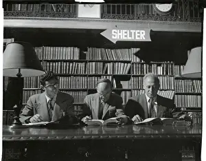 Arms Prints: Three Men Reading
