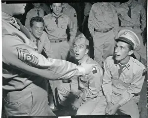 Two Men Receiving Discipline