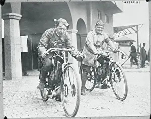Men Riding Motorcycles