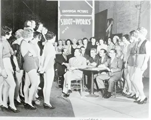 Men Selecting Show Girls