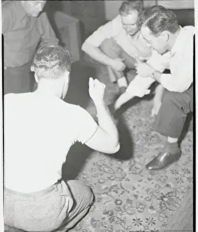 Vice Prints: Men Shaking Dice